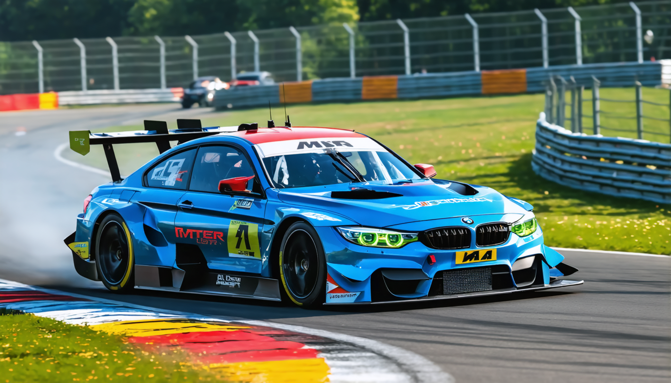 découvrez la bmw m4 gt3 evo 2025, l'icône de fortnite qui fait sensation sur nos circuits, alliant performance légendaire et design futuriste pour une expérience de course unique.