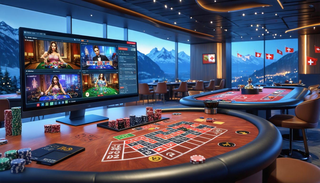 Entdecken Sie die besten Live-Online-Casinospiele in der Schweiz. Genießen Sie ein immersives Erlebnis mit Live-Dealern und spielen Sie Ihre Lieblingsspiele sicher.