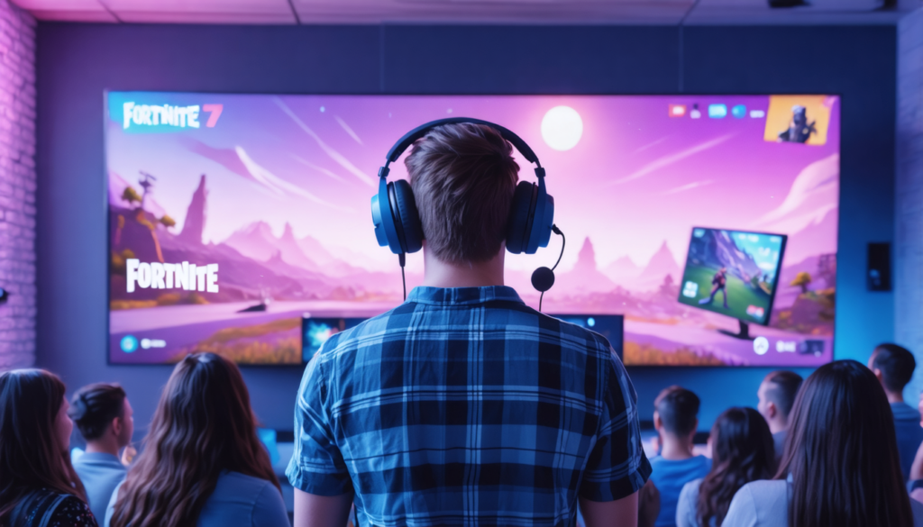 ce soir, suivez l'arrivée spectaculaire d'un célèbre streamer américain dans l'univers passionnant de fortnite. ne manquez pas cet événement exceptionnel en direct !