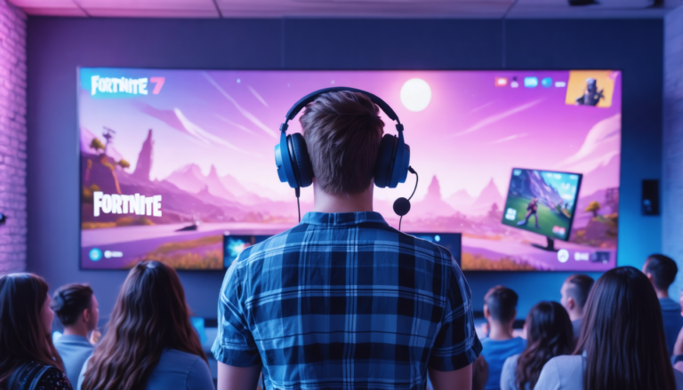 ce soir, suivez l'arrivée spectaculaire d'un célèbre streamer américain dans l'univers passionnant de fortnite. ne manquez pas cet événement exceptionnel en direct !