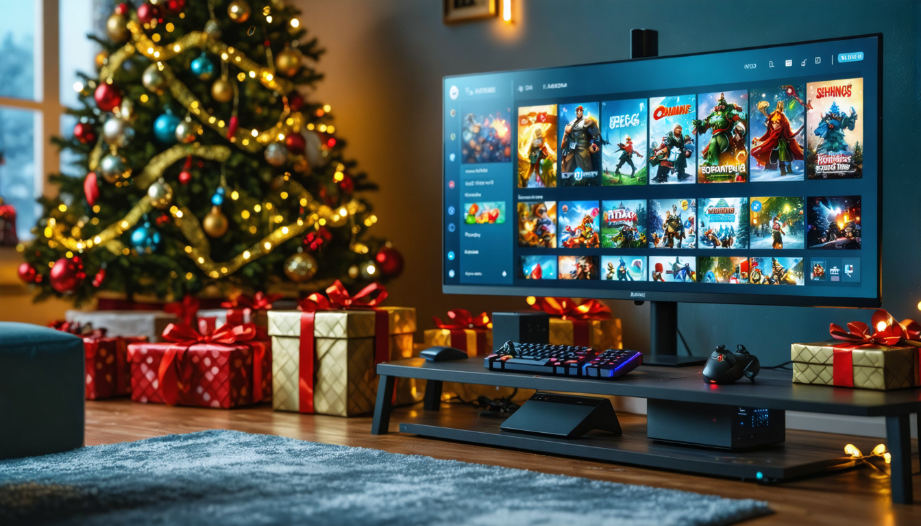 découvrez en avant-première les jeux gratuits de noël sur l’epic games store et profitez d'offres exclusives pour célébrer les fêtes avec des jeux passionnants.