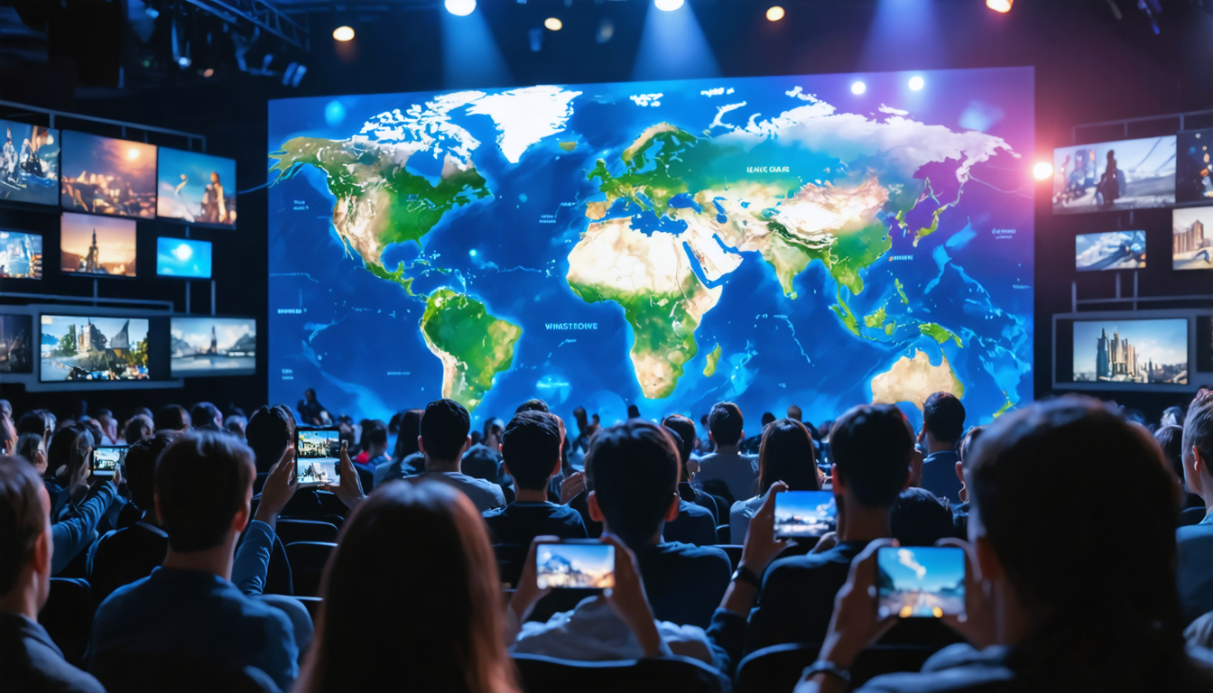 en 2025, découvrez comment plus de 30 milliards d’heures de contenu en direct captivent les spectateurs du monde entier, transformant l'expérience audiovisuelle globale.