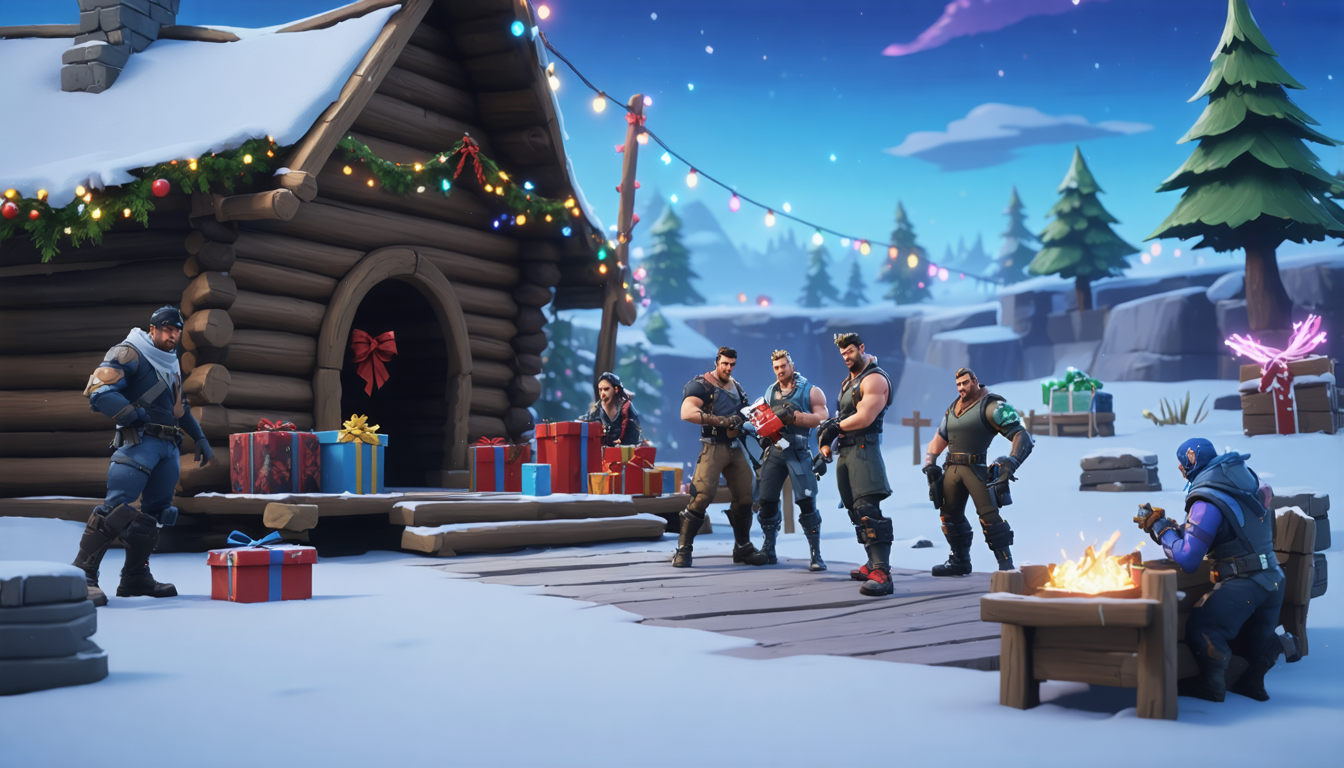 découvrez les 16 cadeaux gratuits de fortnite hiver 2025 et débloquez les 2 skins exclusifs incontournables. ne manquez pas ces offres spéciales pour une saison festive réussie !