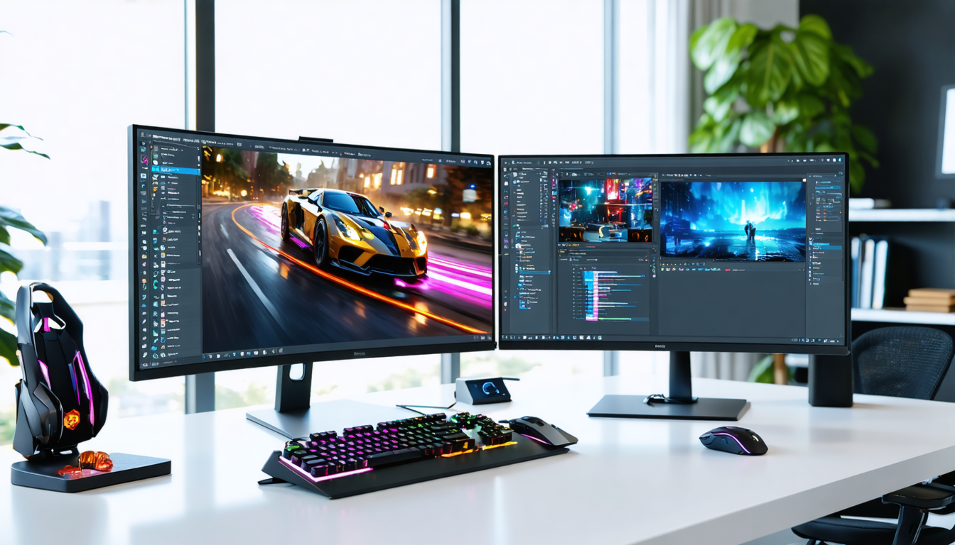 discover our practical guide to choose the perfect pc screen combining gaming performance and optimal productivity, adapted to all your needs.