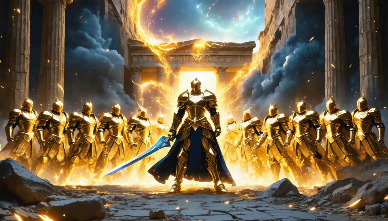 descubre los 12 mejores momentos de saint seiya gold, una selección imprescindible que captura la esencia y la pasión de gamerz voice.