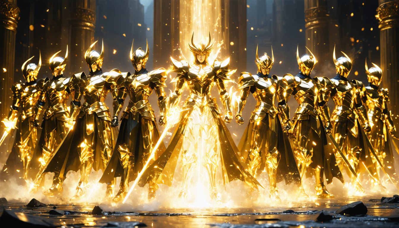 descubre los 12 mejores momentos de saint seiya gold, capturando la esencia y la pasión de gamerz voice a través de escenas inolvidables.