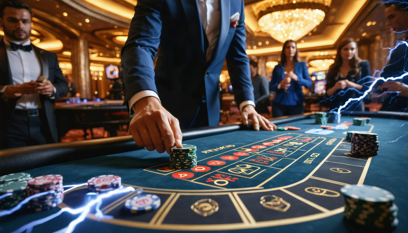 découvrez lightning blackjack, l'expérience immersive du blackjack en direct proposée par evolution gaming, alliant excitation et technologie de pointe pour des parties inoubliables.