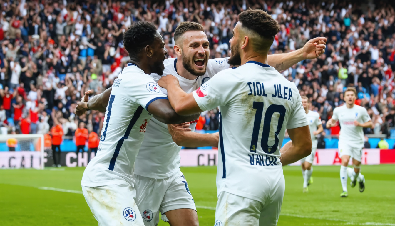 lille s'impose de justesse contre auxerre (4-3) dans un match palpitant de la ligue 1 le 14 décembre 2025. découvrez notre analyse détaillée de ce duel intense et riche en rebondissements.