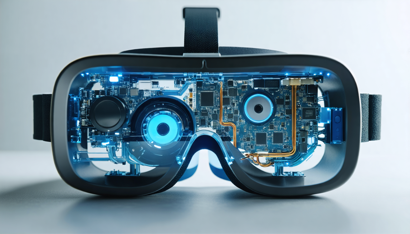 discover the fascinating operation of a virtual reality headset and dive into the heart of this revolutionary immersive technology.