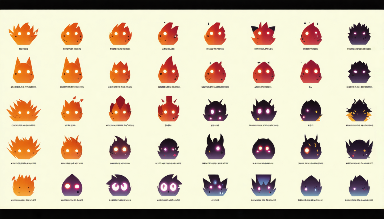 découvrez le guide complet des méga-évolutions dans pokémon légendes, avec toutes les icônes de profil correspondant à chaque méga-évolution pour enrichir votre expérience de jeu.