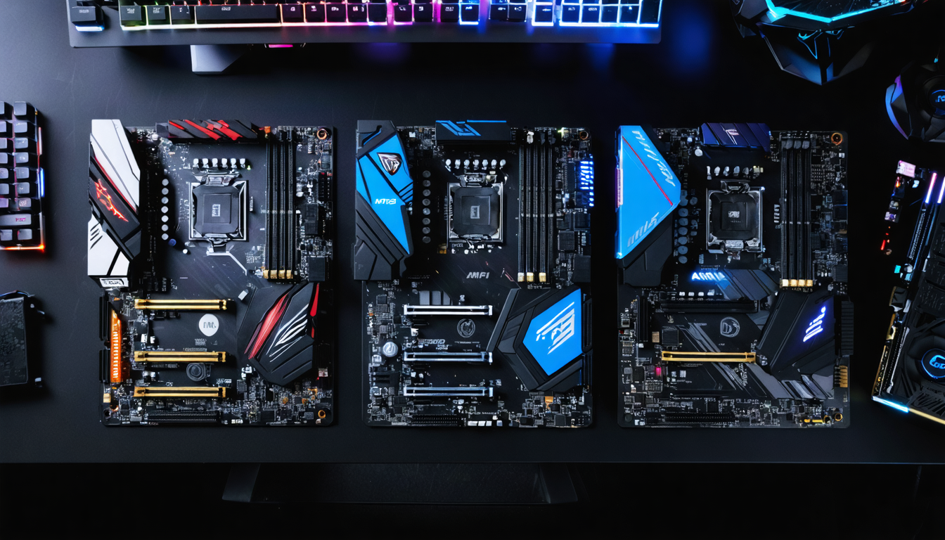 découvrez quelle carte mère choisir pour le gaming entre amd, intel et msi, et optimisez les performances de votre pc gamer.