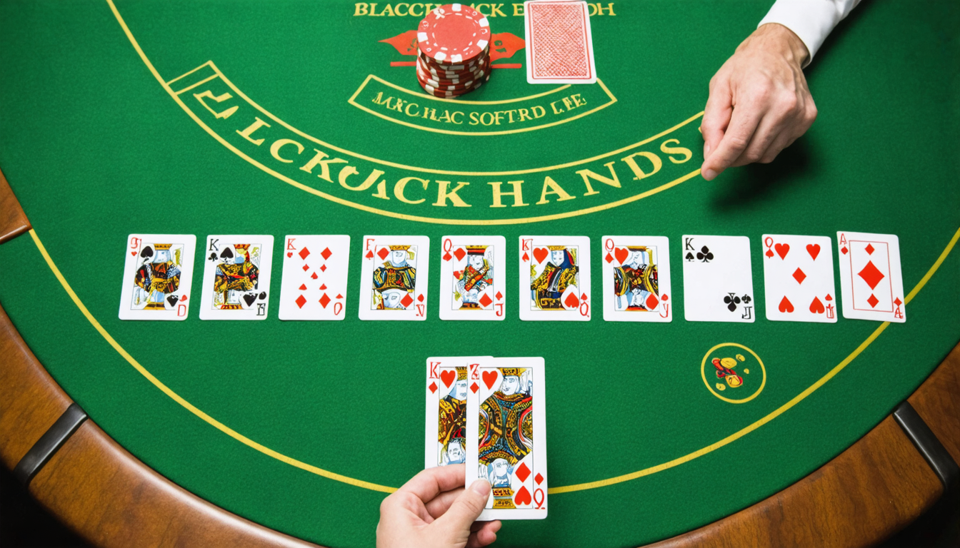 découvrez comment maîtriser la stratégie de base du blackjack avec notre tableau complet, et augmentez vos chances de victoire en jouant intelligemment.