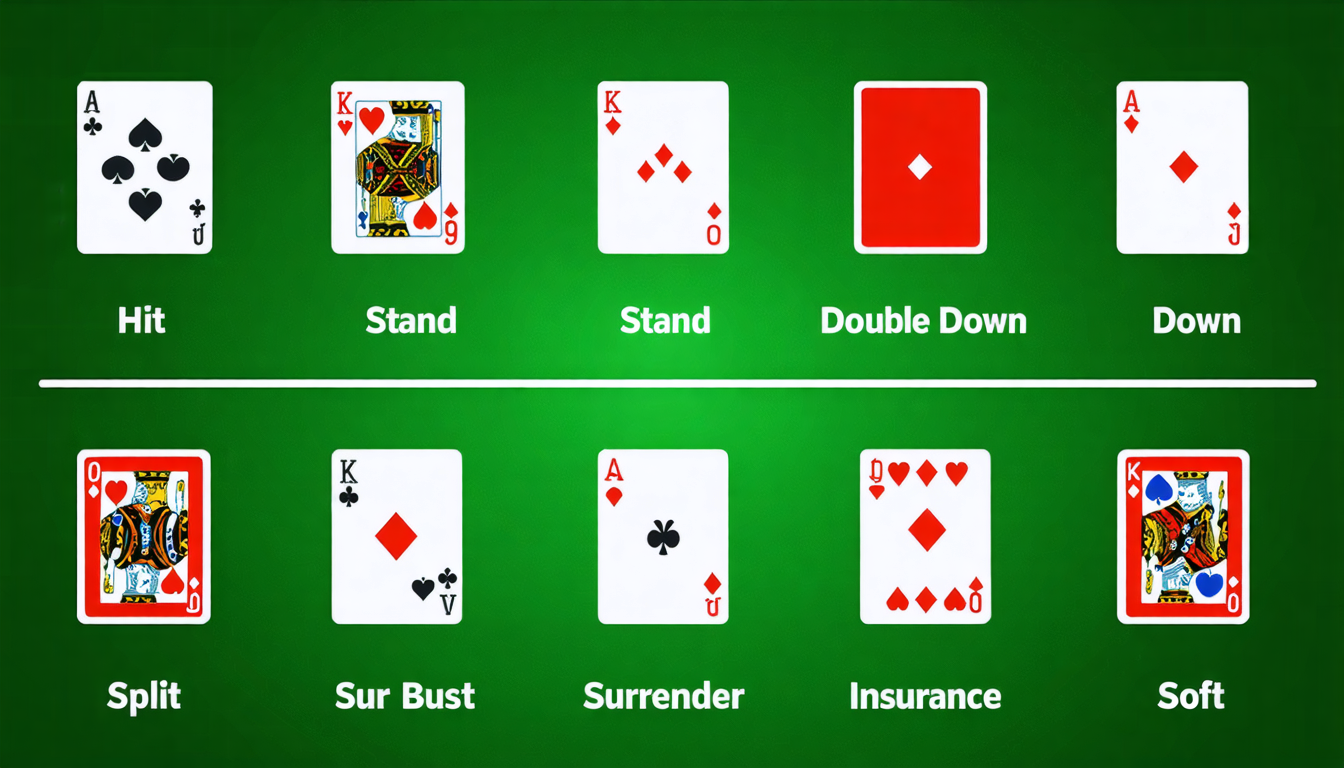 découvrez comment maîtriser la stratégie de base du blackjack grâce à notre tableau complet et augmentez vos chances de gagner à chaque main.