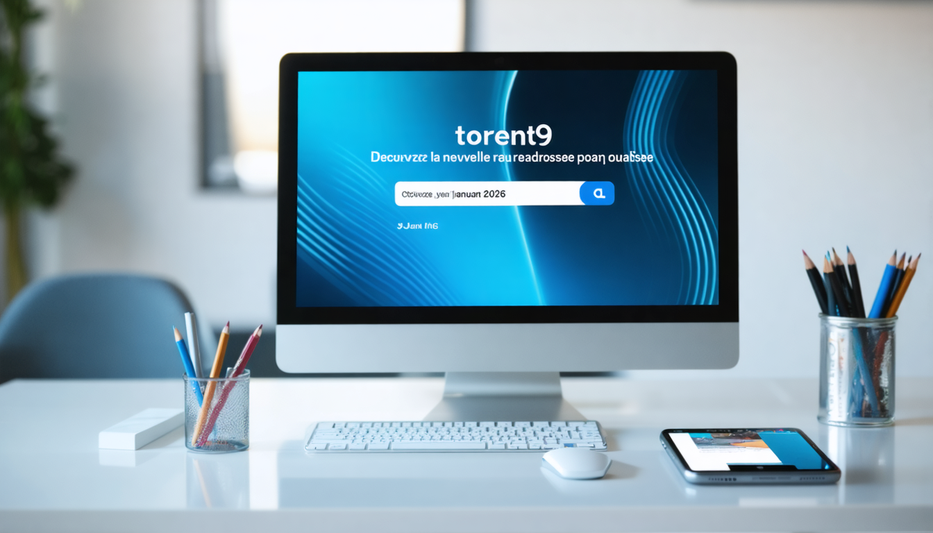 torrent9 : accédez à la nouvelle adresse officielle mise à jour pour janvier 2026. retrouvez vos films, séries et logiciels préférés en téléchargement rapide et sécurisé.