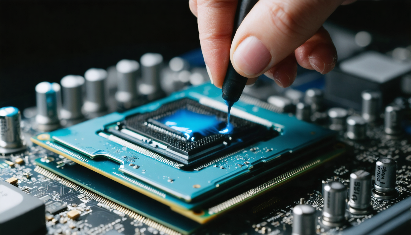 découvrez comment choisir la pâte thermique parfaite pour optimiser le refroidissement de votre processeur et améliorer ses performances.