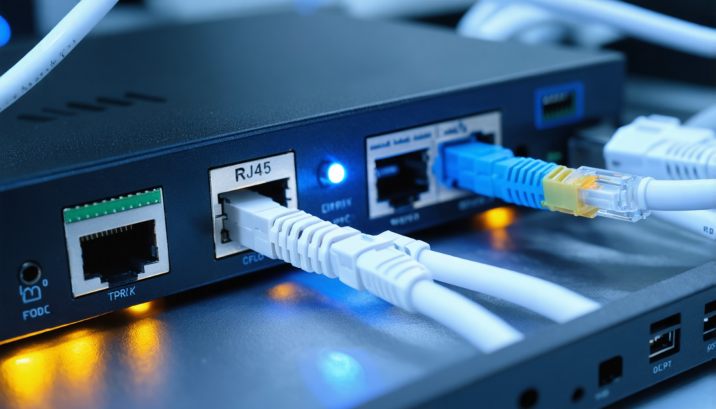 découvrez notre convertisseur fibre optique vers rj45 pour optimiser et étendre facilement votre réseau ethernet. profitez d'une connexion rapide et stable entre la fibre optique et les équipements rj45.