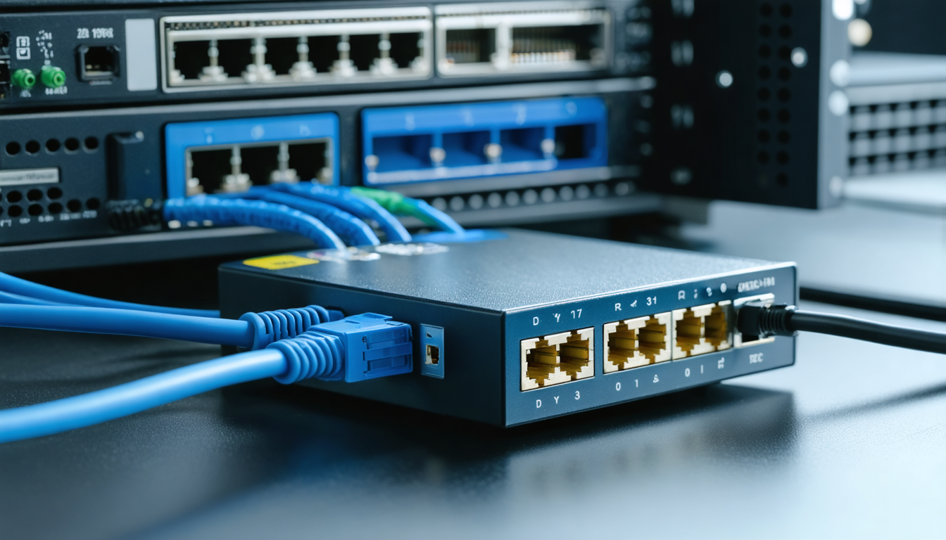 découvrez notre convertisseur fibre optique vers rj45 pour optimiser et étendre facilement votre réseau ethernet. profitez d'une connexion stable et rapide entre vos équipements.