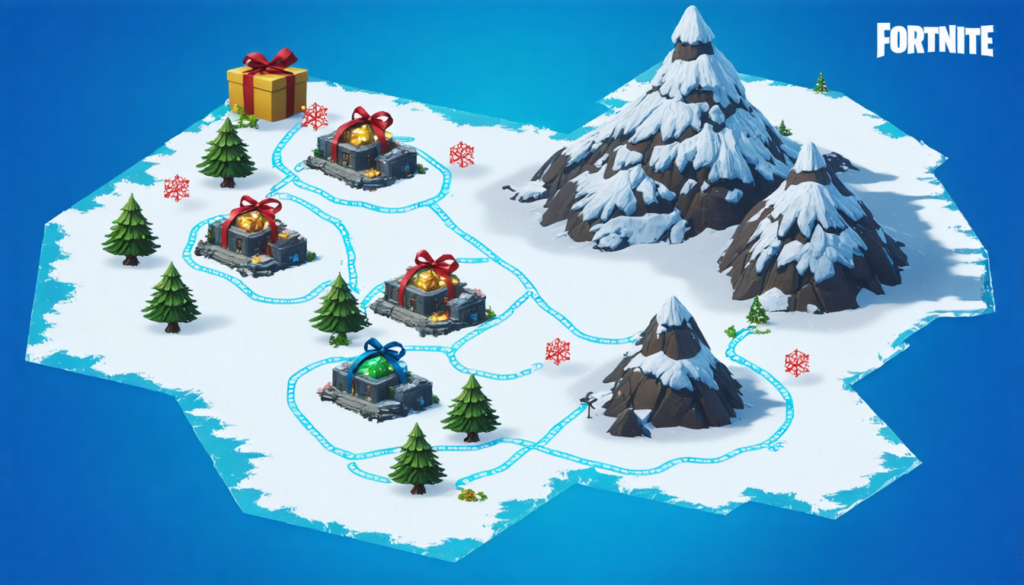 apprenez toutes les astuces pour réussir les quêtes « la passion des cadeaux » et profitez pleinement de la fête hivernale dans fortnite chapitre 9 saison 1.