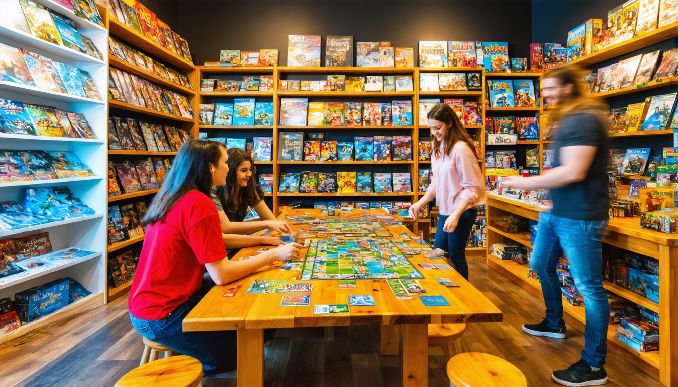 découvrez le temple incontournable des jeux de société, un lieu idéal pour les passionnés à la recherche de nouveautés, d'animations et d'une ambiance conviviale.