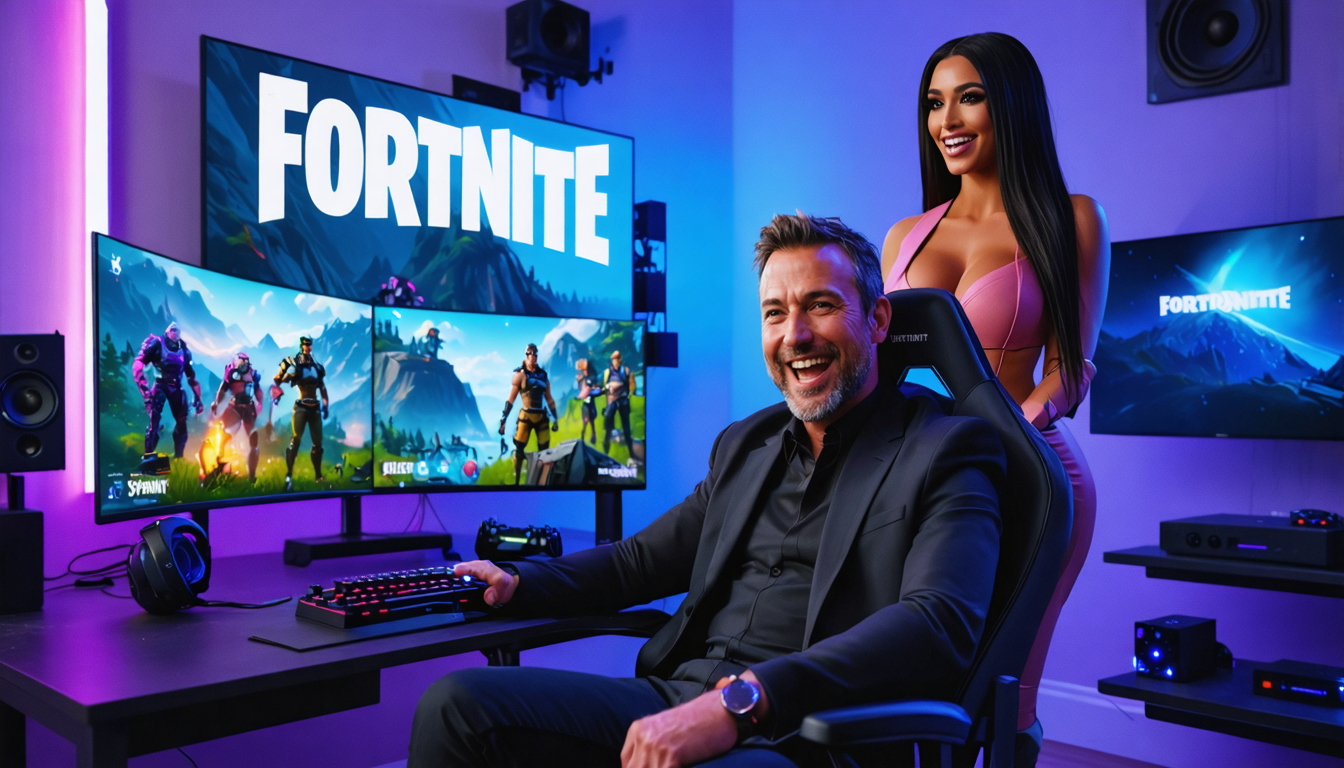 découvrez comment un réalisateur de renom a conquis fortnite grâce à une aide inattendue de kim kardashian, dans une histoire pleine de surprises et de succès.