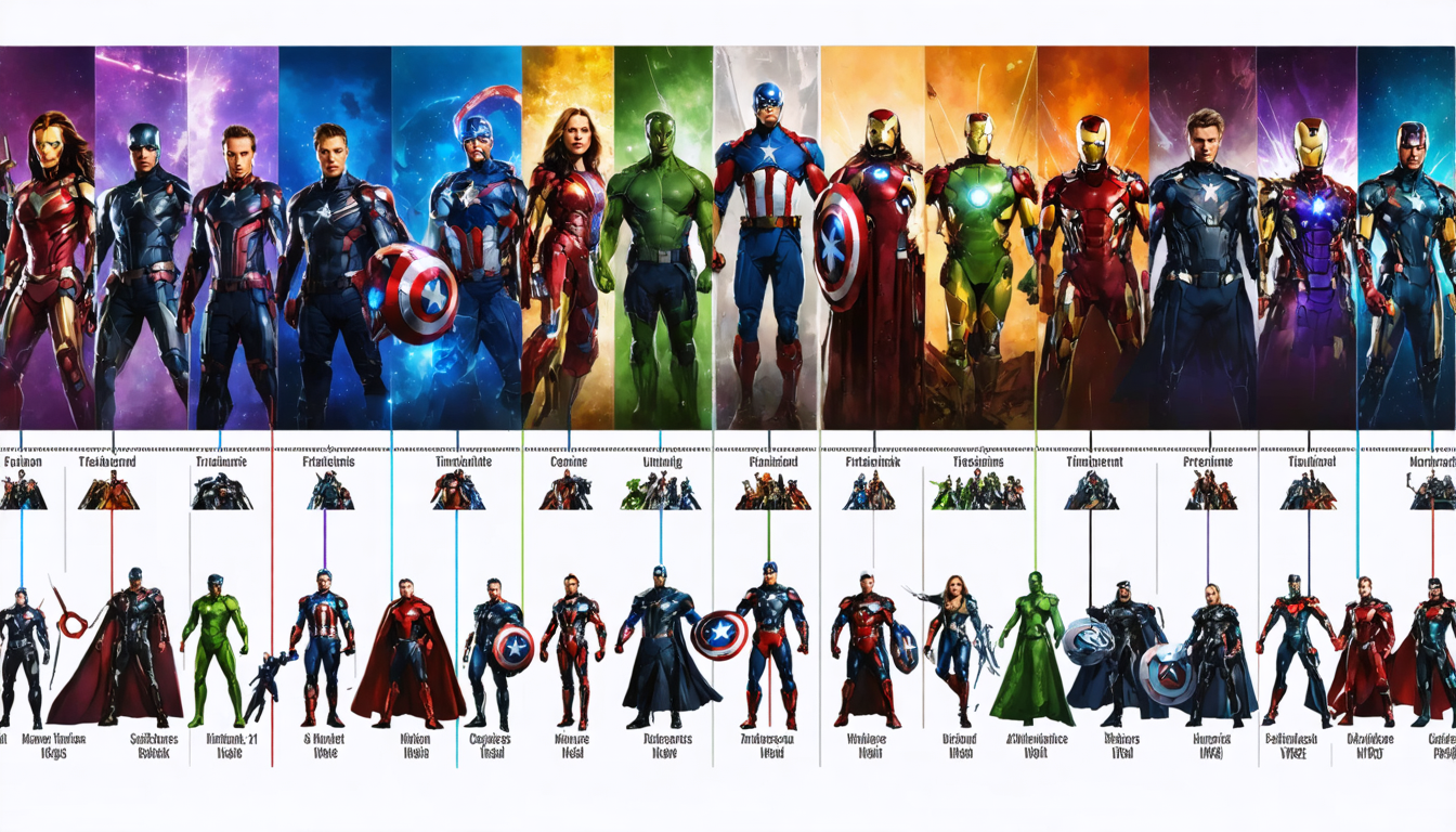 découvrez le guide ultime pour regarder tous les films et séries marvel dans l'ordre chronologique, pour une expérience immersive et sans confusion.