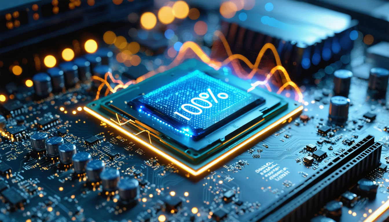 découvrez les principales causes d'une utilisation à 100% de votre processeur et apprenez les solutions efficaces pour optimiser les performances de votre cpu et améliorer la réactivité de votre ordinateur.