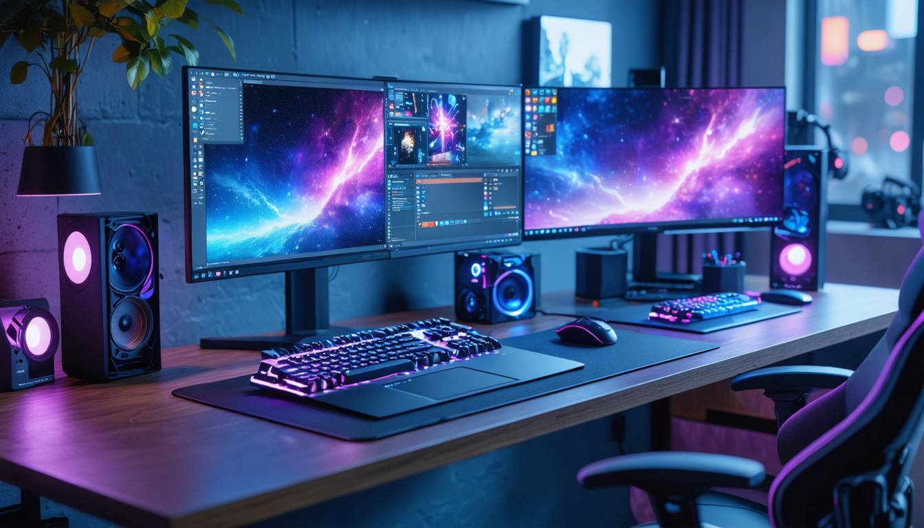 découvrez les stations de travail mobiles gamerz voice, alliant puissance professionnelle et mobilité optimale pour les créatifs et les professionnels en déplacement.