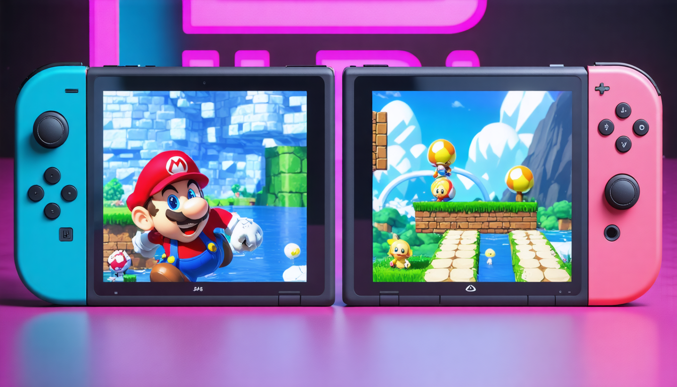 découvrez notre comparatif ultime entre la nintendo switch et la switch 2 pour choisir la console qui correspond le mieux à vos attentes en termes de performance, design et nouveautés.