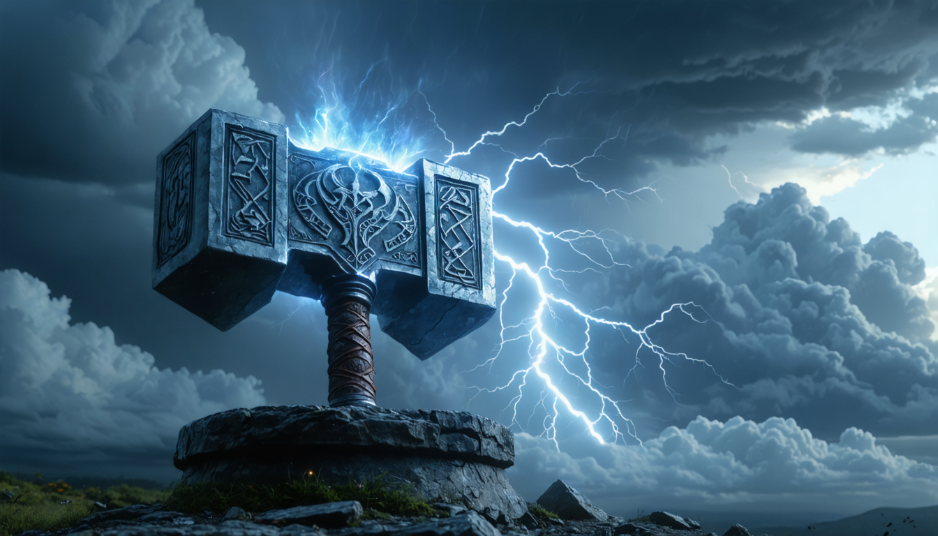 découvrez l'histoire fascinante de mjöllnir, le marteau légendaire de thor, symbole de pouvoir et de protection dans la mythologie nordique.