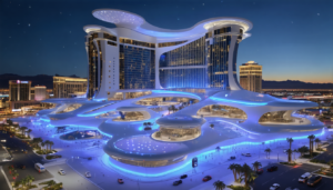 Por que os projetos do hotel Atari Vegas foram abandonados?