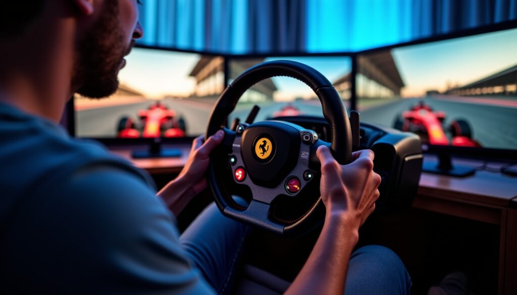 Prova del volante Thrustmaster SF1000: L’esperienza della Formula 1 Ferrari a portata di mano