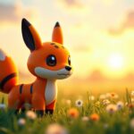 Pada level berapa Caninos berevolusi dalam Pokémon Merah?